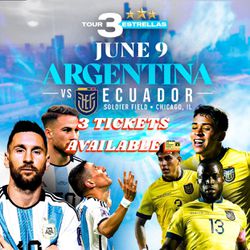 Argentina Vs Ecuador Game Tickets