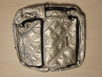 KMV Vogue Life Silver Casual Backpack NEW