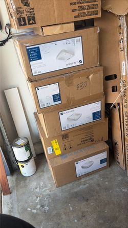 Sinks and pedestal basins