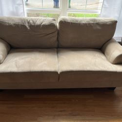 🛋️ 3-Piece Microfiber Sofa Set – Couch, Loveseat & Chair – Great Condition!
