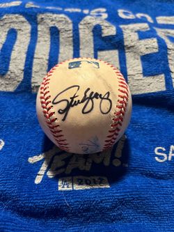Steve Yeager Dodgers Signed/Auto Rawlings Baseball