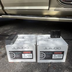 Jl Audio, brand new 2 10inch subs with LED, Jl audio mm50 head unit and amp, will sell seperatly