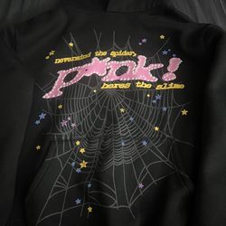 Spider hoodie, black v1 medium