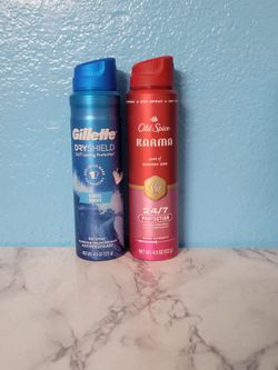 Old Spice and Gillette Desodorant