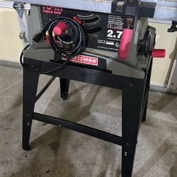 Craftsman Table Saw 2.7