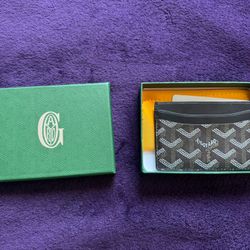 Goyard Wallet Black Card Holder 