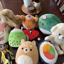 Assorted Plush Toys