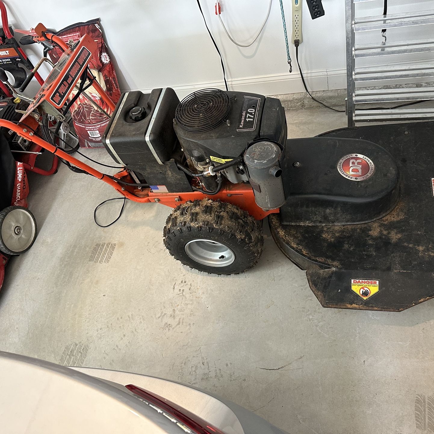 Dr brush mower 17 hp kawasaki for sale shop