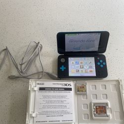 Model  ( new Nintendo DS XL ) Nwith 2 games Zelda / Pokémon Sun  Pick up in orting