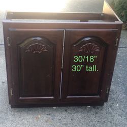 bathroom/kitchen/counter cabinet with drawers 