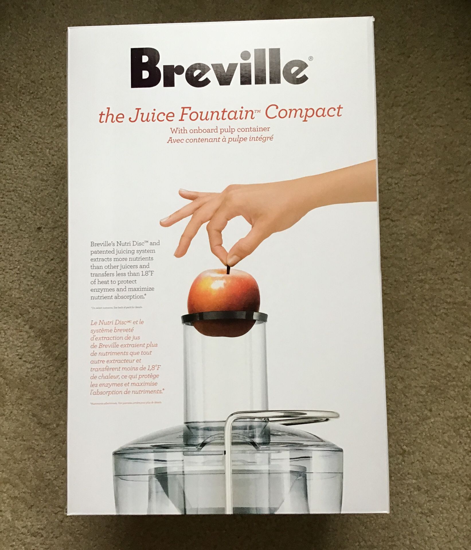 Breville Juicer $100 retail.