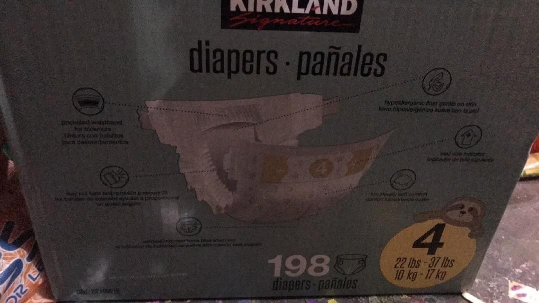 Size 4 Diapers Never Opened