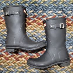 Hunter Women's Original Short Rain Boots Sz 8