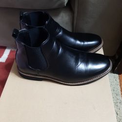Leather Boots For Boys Size 5M 
