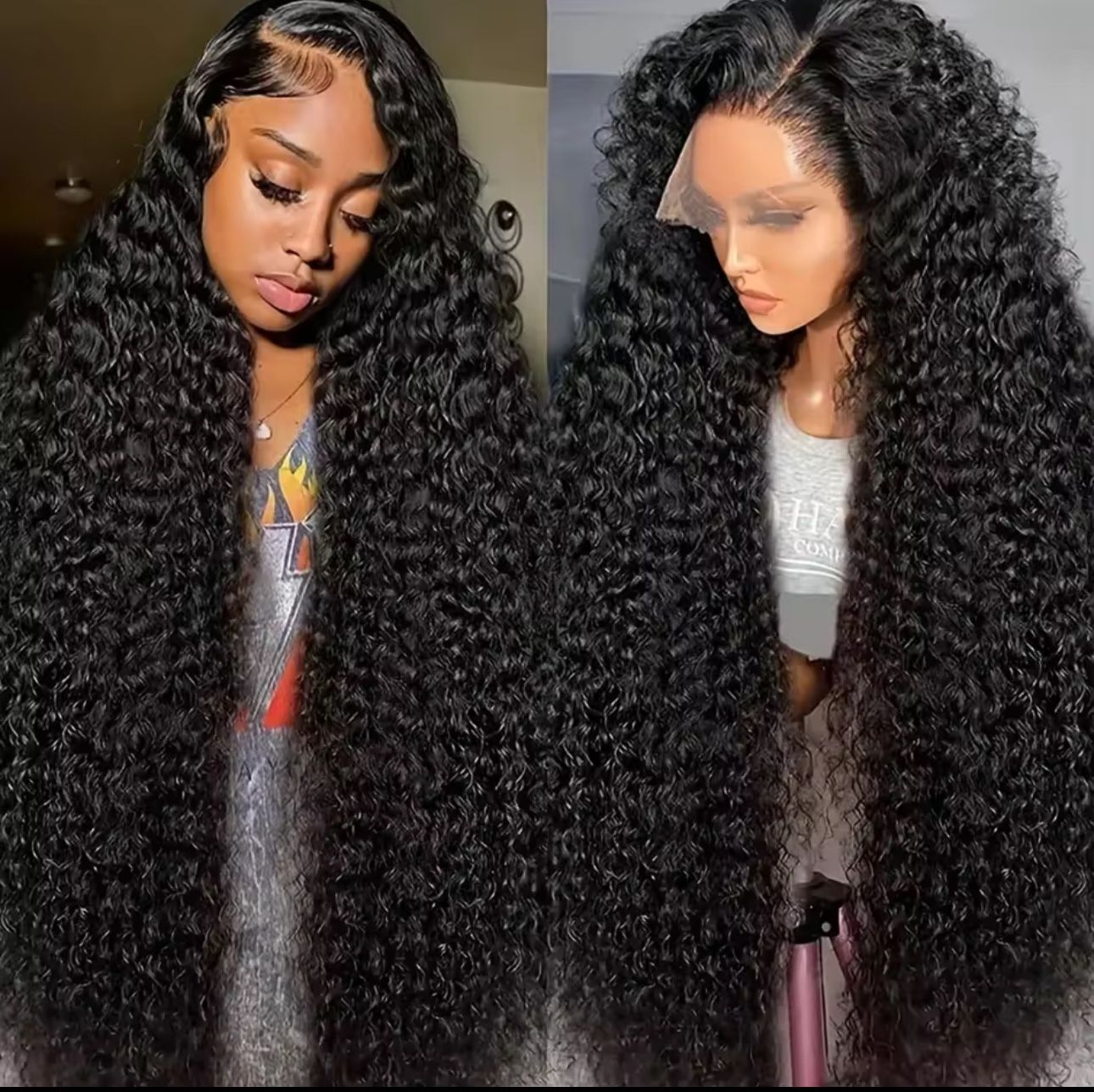 36 Inches Lace Front Wig