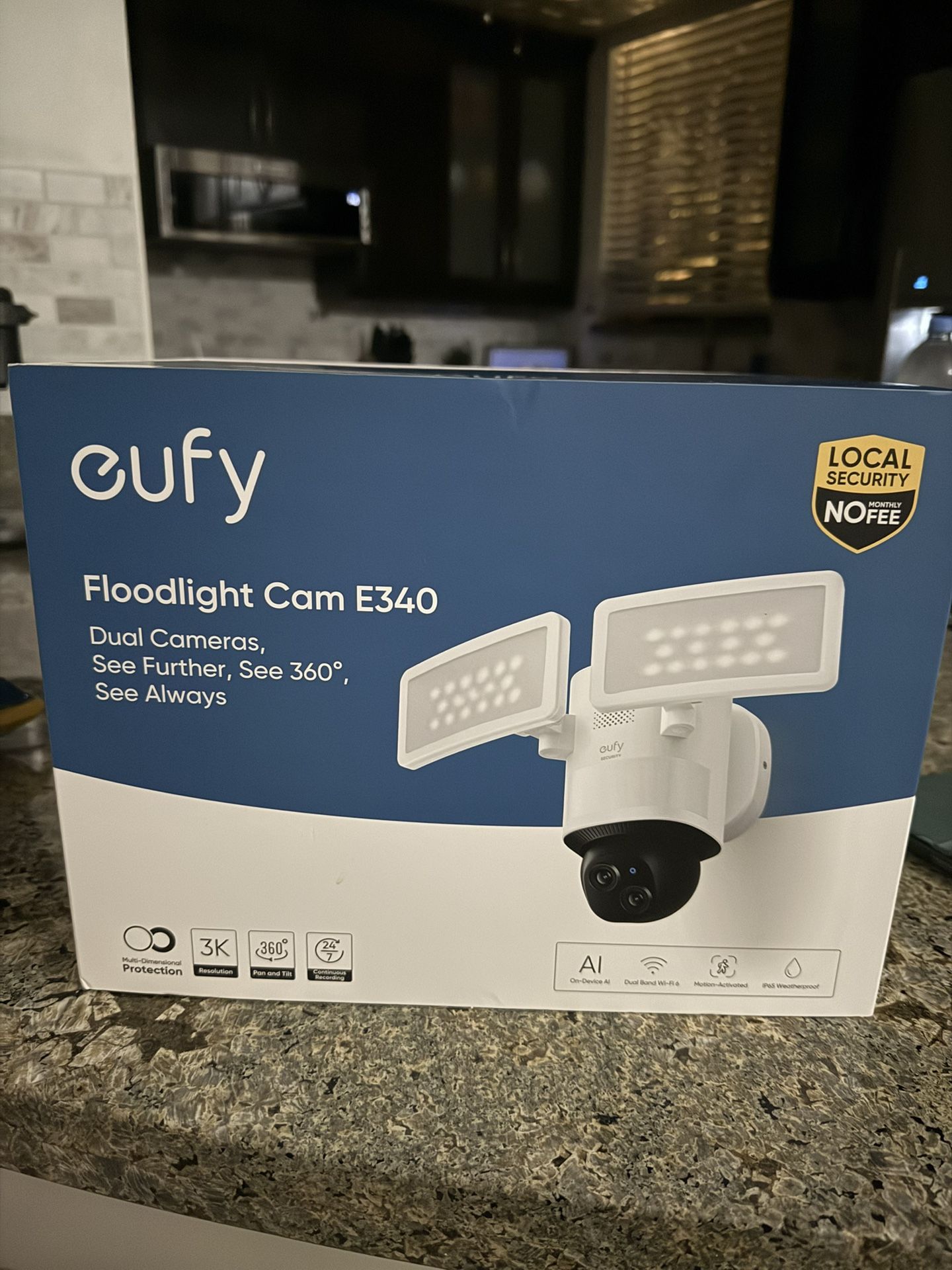 Eufy floodlight Security Cam E340