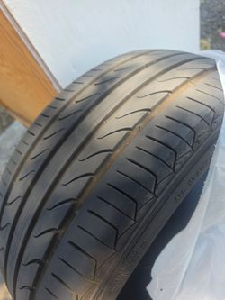 Free Tesla tire used about 10,000 miles