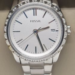 Fossil Women's Adalyn Three-Hand Stainless Steel Watch (Style: BQ3373)
