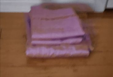 Lane Linen Bed Pad(King) & 2 Pillow Covers Set