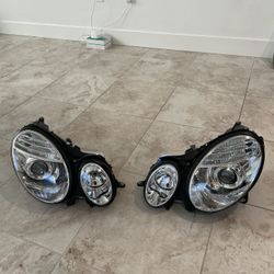 Mercedes E-class Headlights 