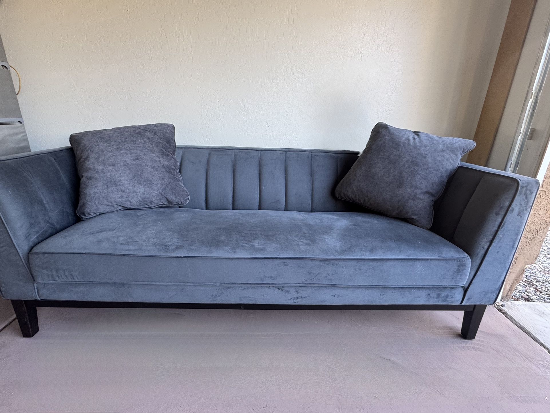 Dark Blue Couch