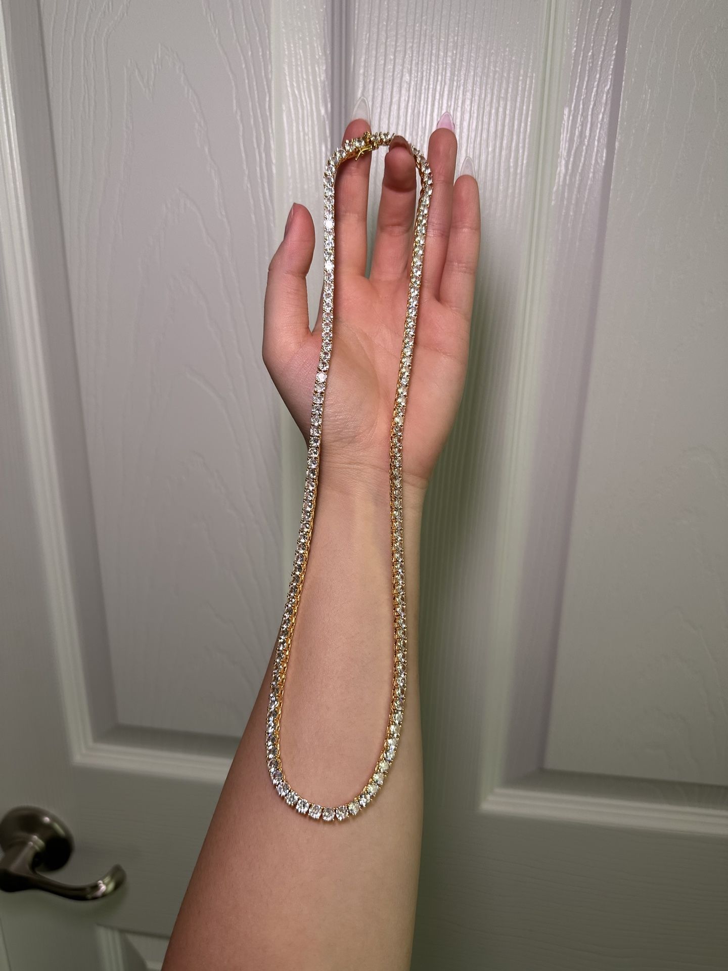 Moissanite Tennis Chain