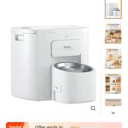 Dokoo automatic dog feeder for large dogs