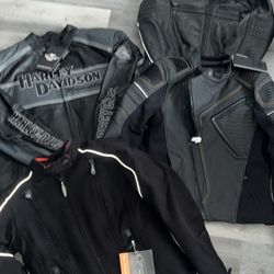 4 brand new harley davidson rider jackets 