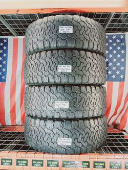 🇺🇸 4 GREAT USED TIRES 275/60R20 BF GOODRICH K02 ALL TERRAIN 275 60 20