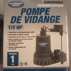 Superior Sump Pump 