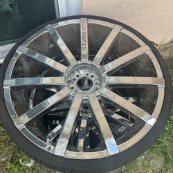 24’ Chrome Rims