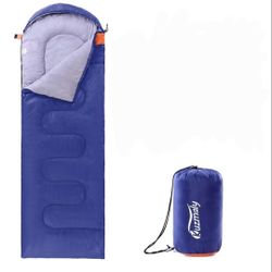 Camping Sleeping Bag 3 Seasons Lightweight &Waterproof with Compression Sack Camping Sleeping Bag Indoor & Outdoor for Adults & Kids new 
