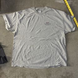 Grey and blue vintage graphic tee clothing due XXL