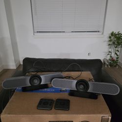 2 Logitech Meetup Video Comference  