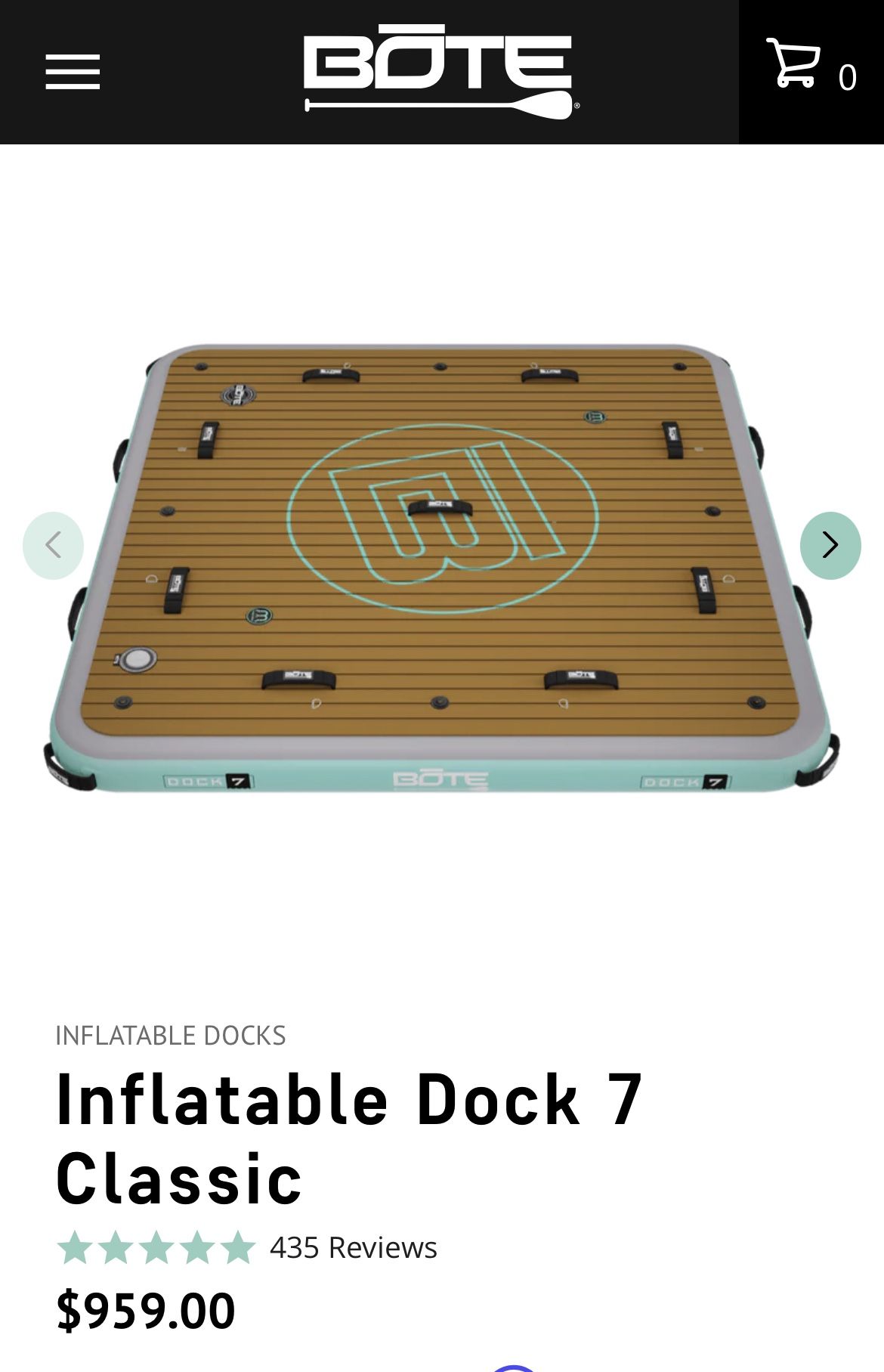 Note Floating Dock With Kohler And Pump