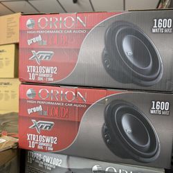 Orion 10 Inch Subwoofer 