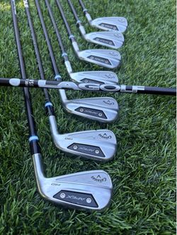 ‘24 Callaway Apex Pro AW-4 iron LA Golf 120 stiff shafts men’s right handed golf club set