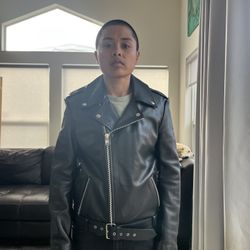 XS Men’s Premium Sheep Leather Luxury Moto Jacket