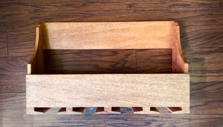 Wood wine rack