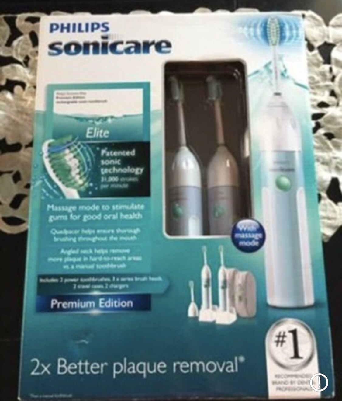 Phillip Sonicare Dual electric Toothbrushes  