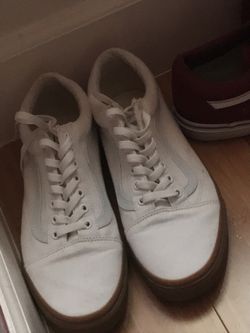 White old school vans