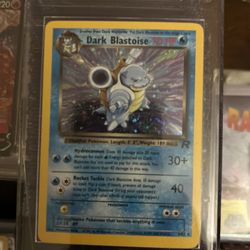 Pokémon TCG Dark Blastoise Holo Rare Card 3/82 LP Condition Team Rocket