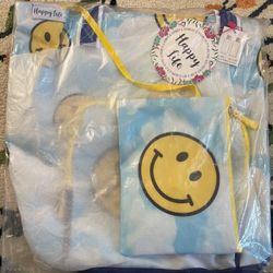 Happy Life Tote bag 3 Piece
