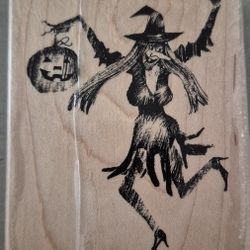  Three Witch Rubber Stamps