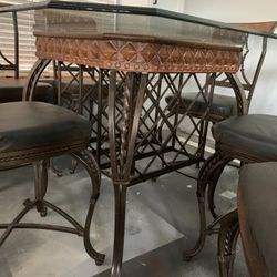 Bar Height Table With 6 Chairs