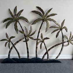 Metal Palm Tree Wall Art