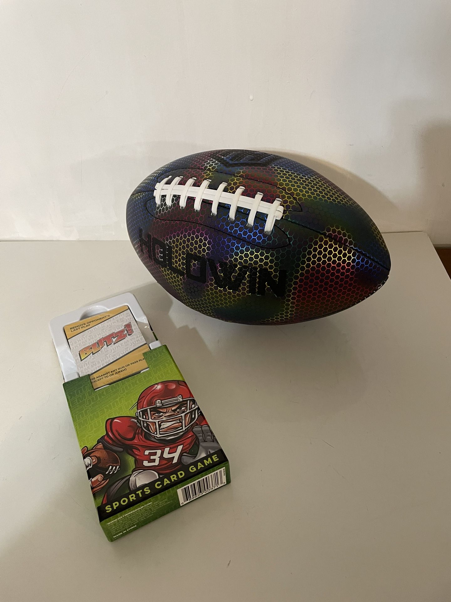 Football And Football Game Both Never Used