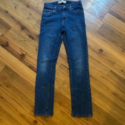 Levi's 5'11 Denim Jeans Blue Pants Clothing Trendy Straight 