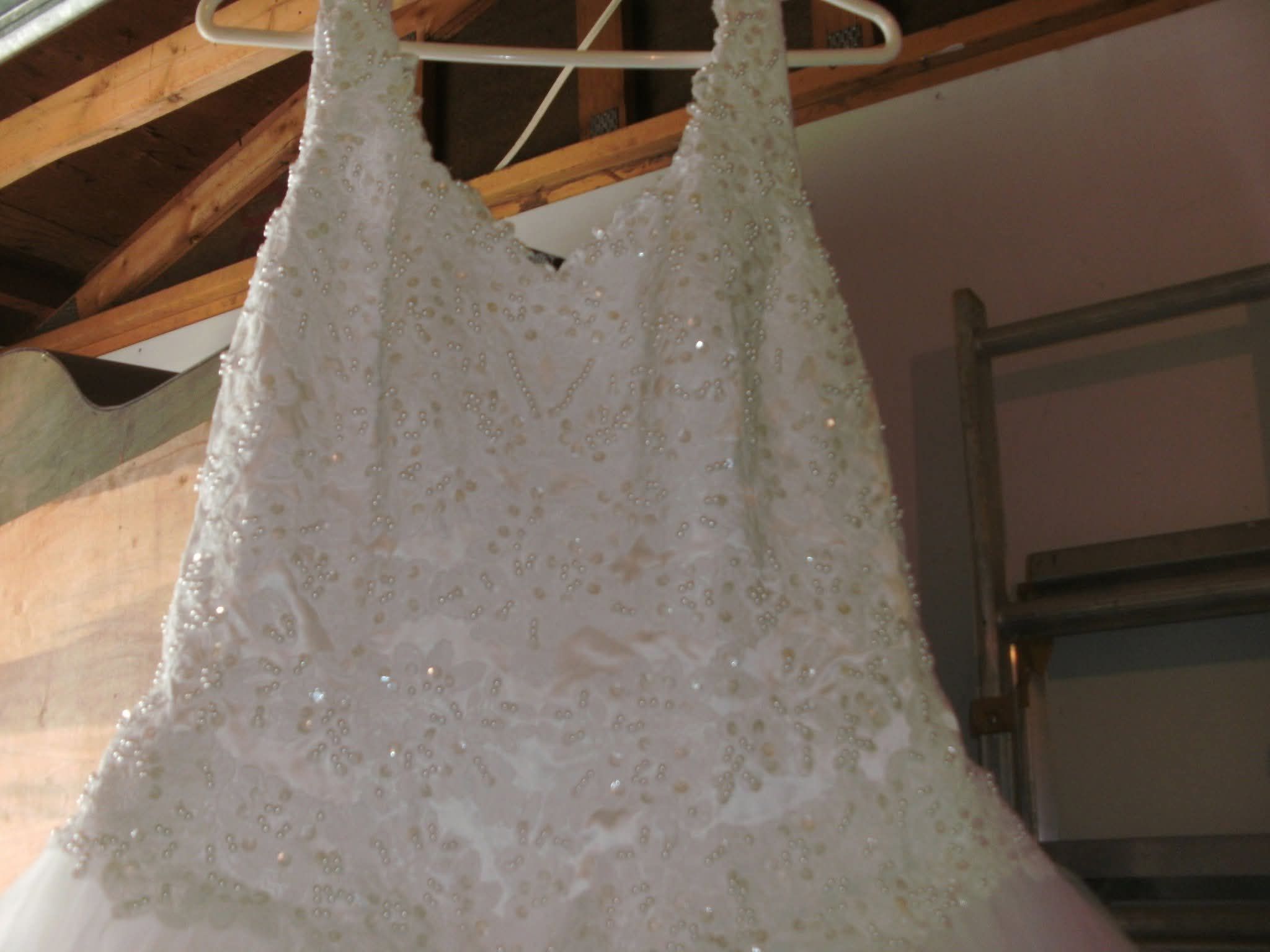 Size 18 wedding dress & veil