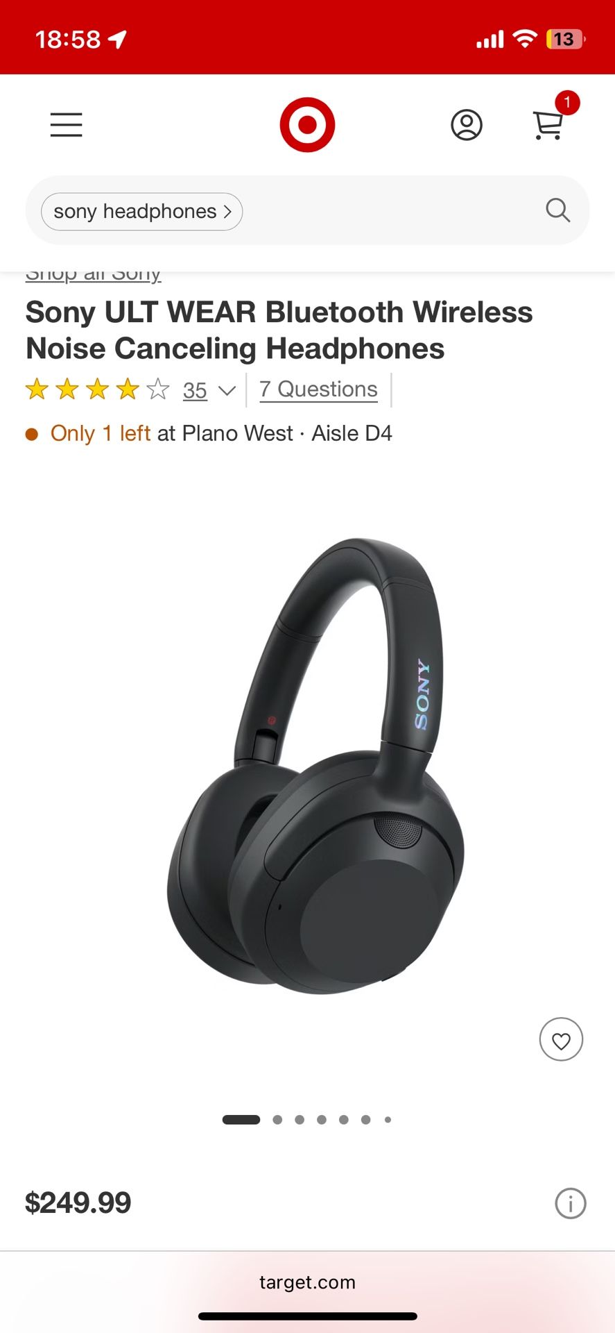 Sony ULT Headphones